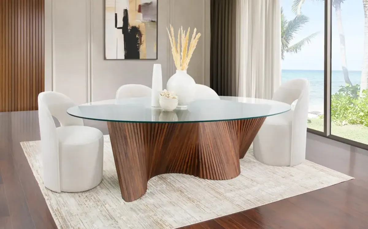 Swirl 5PC Dining Set
