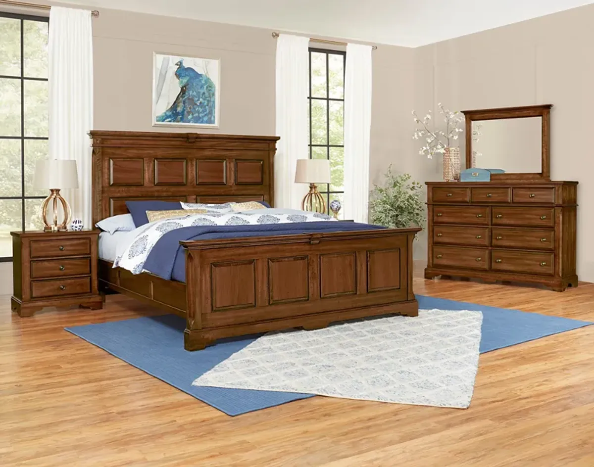 Artisan & Post by Vaughan-Bassett Heritage Queen Mansion Bed