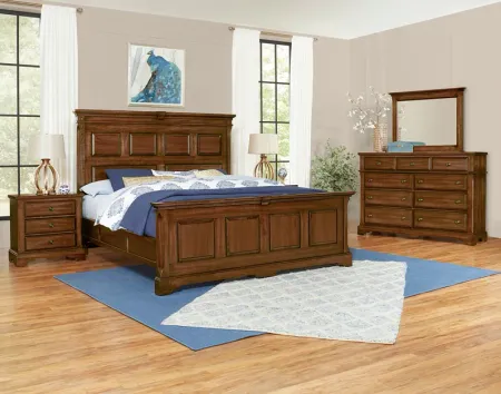 Artisan & Post by Vaughan-Bassett Heritage Queen Mansion Bed