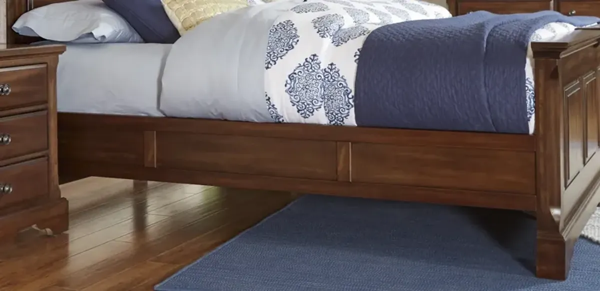 Artisan & Post by Vaughan-Bassett Heritage Queen Mansion Bed