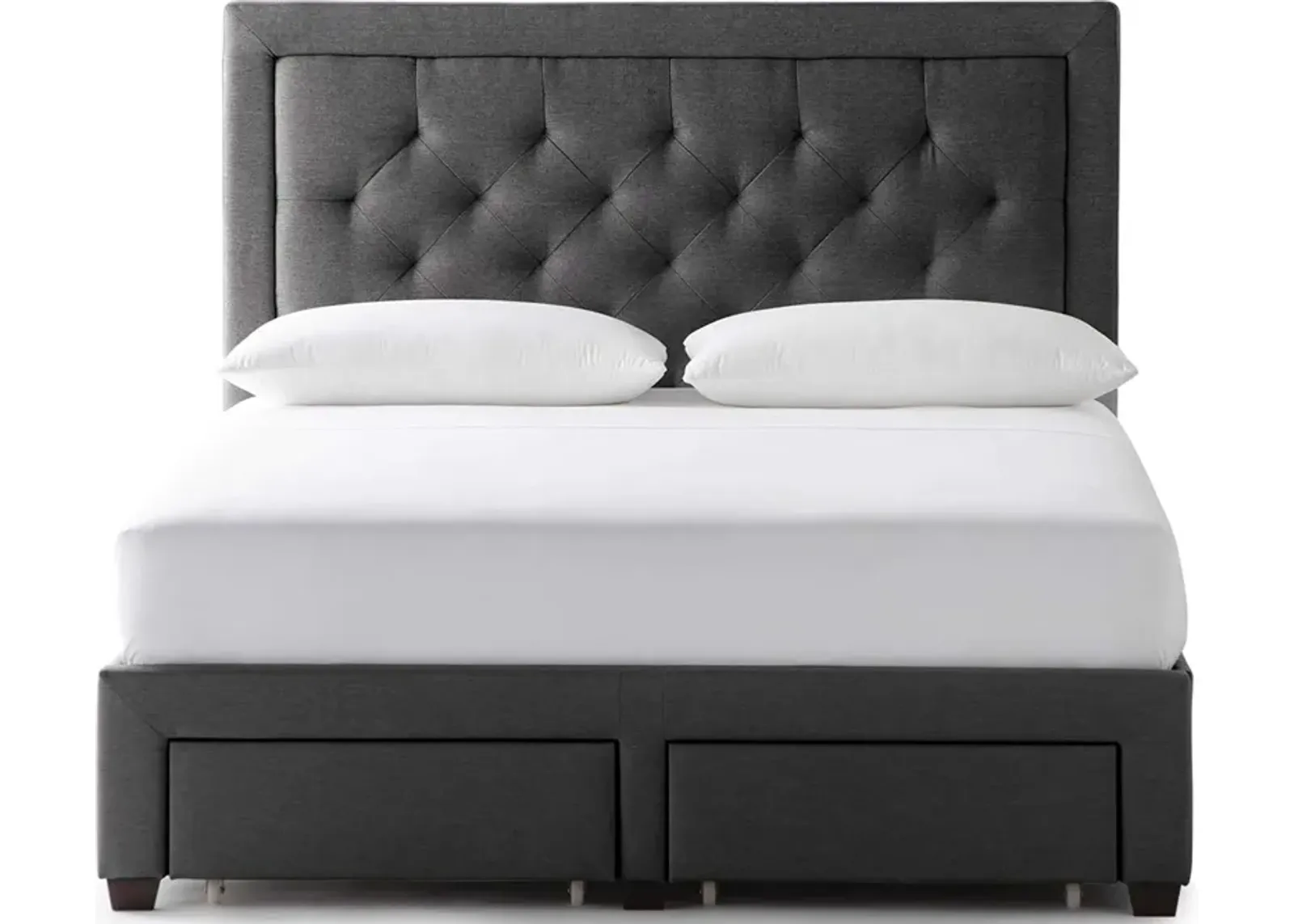 Malouf Sleep HENNESSY QUEEN STORAGE BED