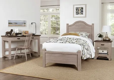 Vaughan-Bassett Furniture Company BUNGALOW TWIN ARCH BED