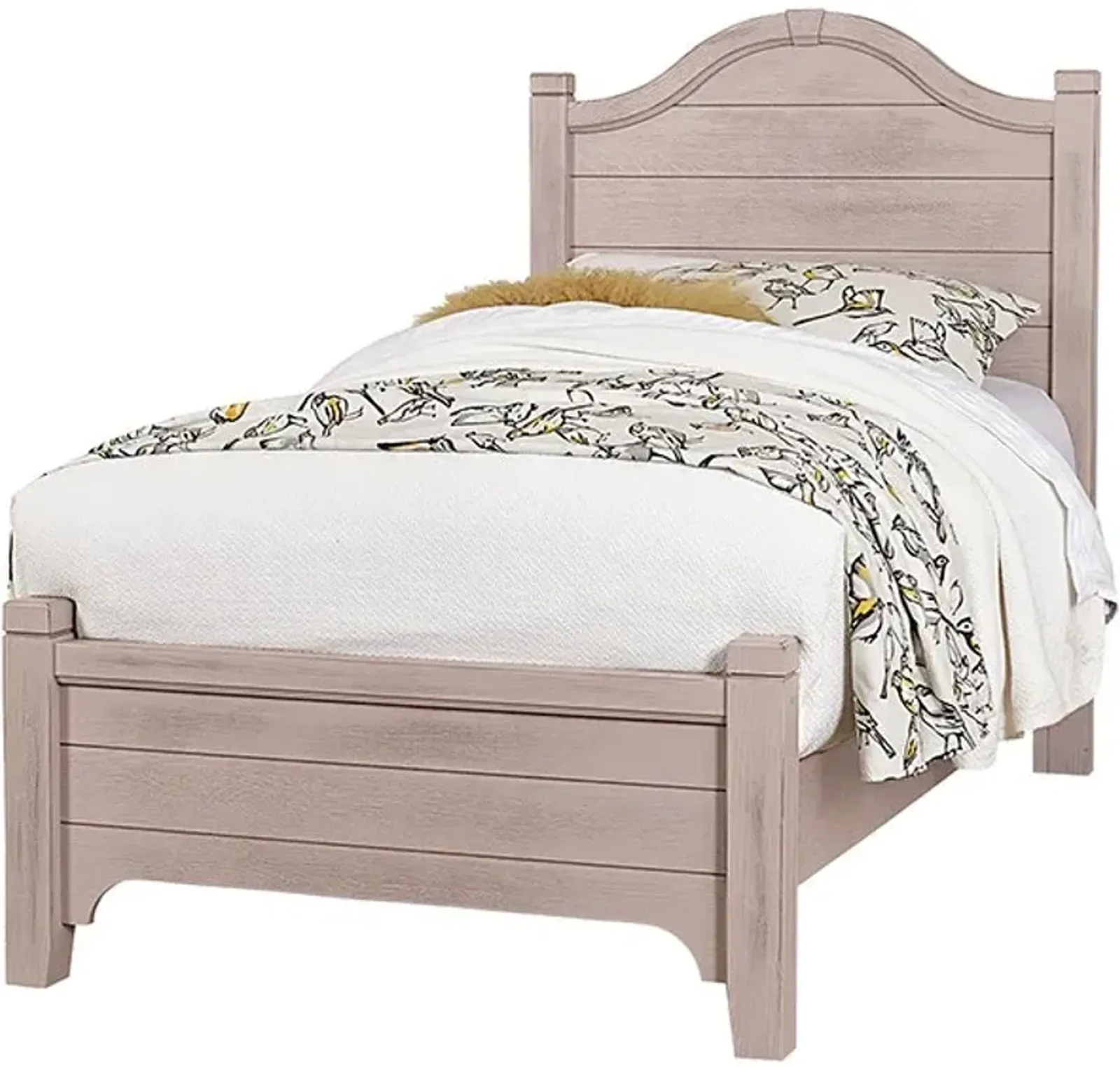 Vaughan-Bassett Furniture Company BUNGALOW TWIN ARCH BED