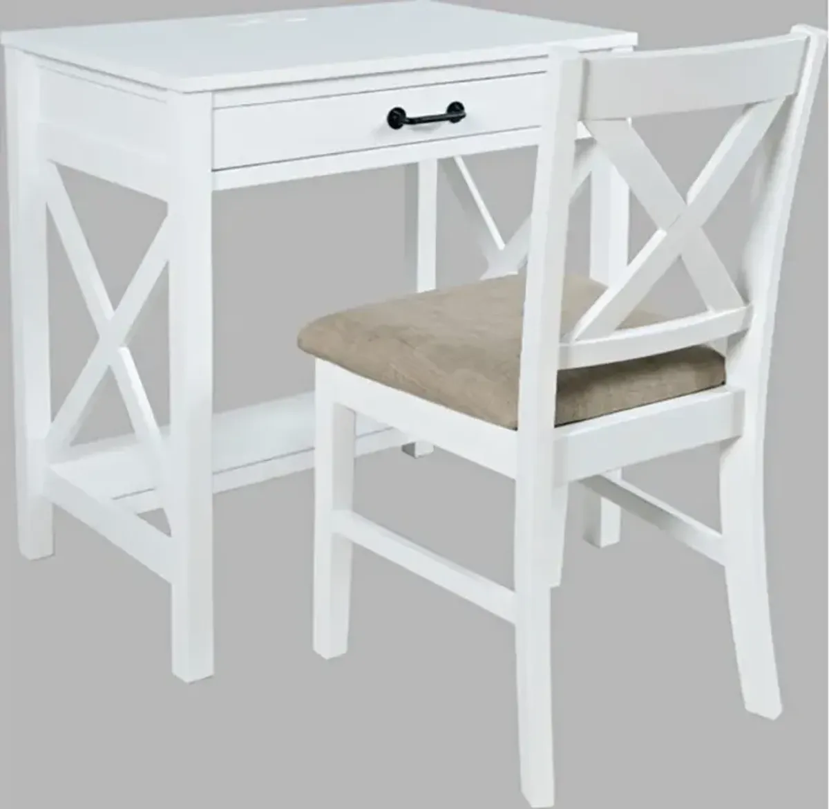 First Avenue HOBSON DESK - WHITE