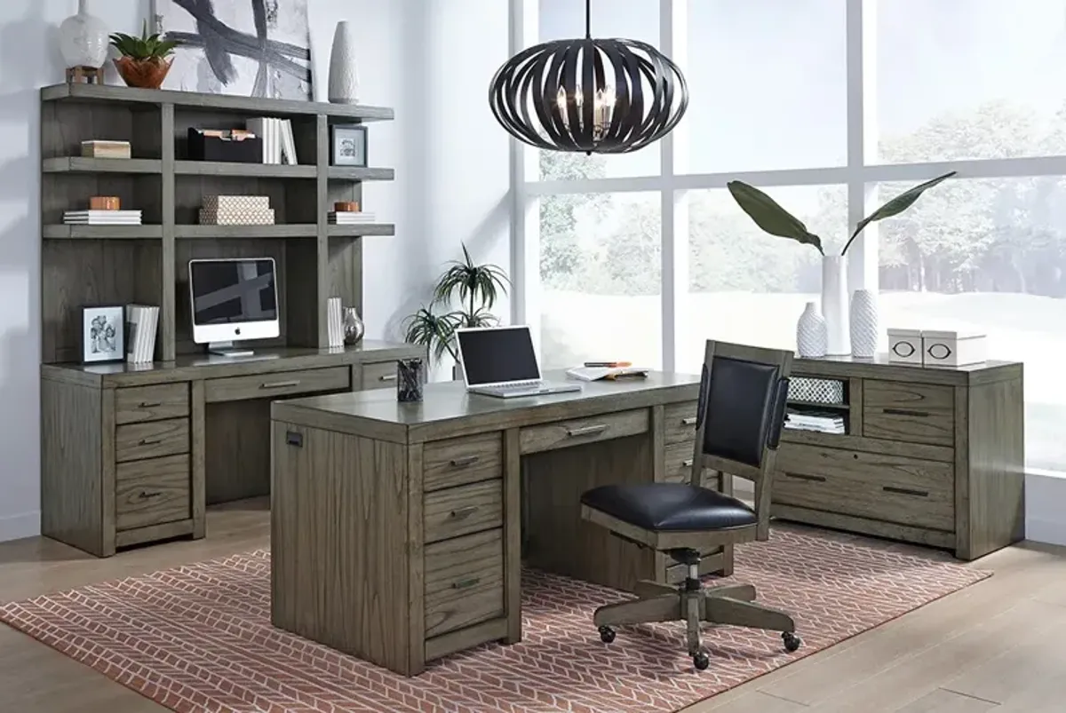 aspenhome MODERN LOFT EXECUTIVE DESK