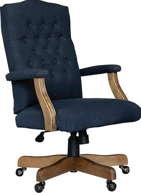 Presidential Seating BOSS TRADITIONAL CHAIR -- NAVY