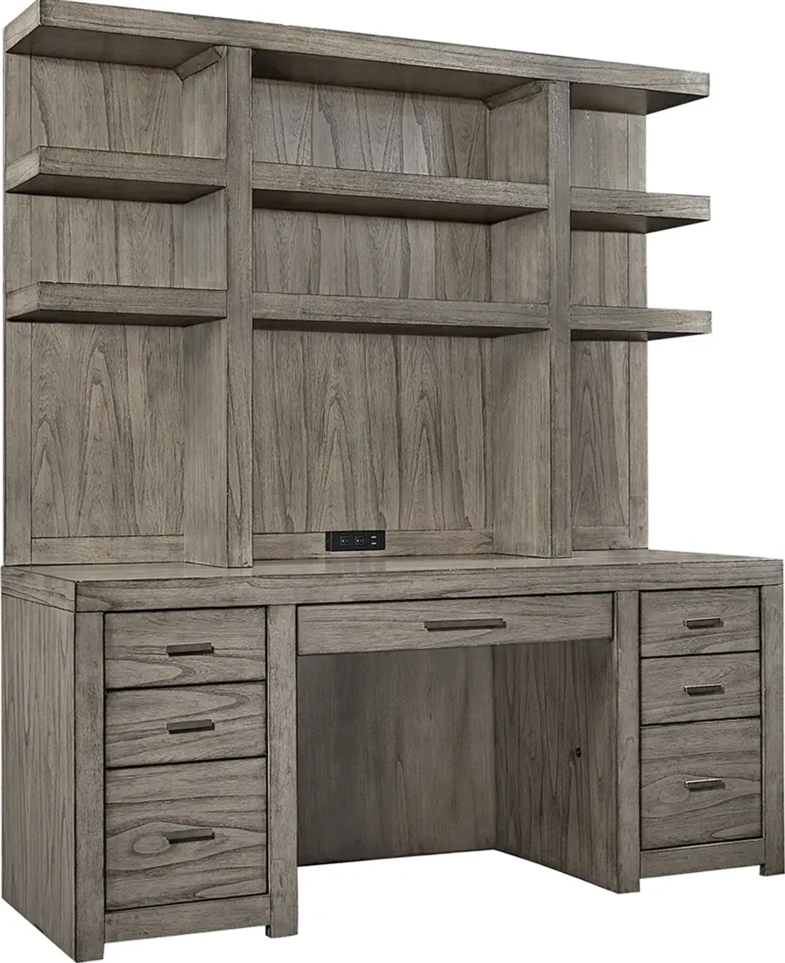 aspenhome Mod Loft Credenza with Hutch