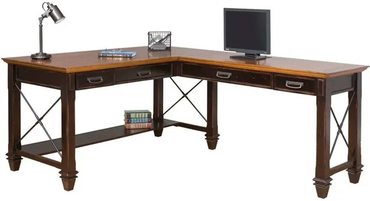 Martin Furniture Hartford L-Desk 