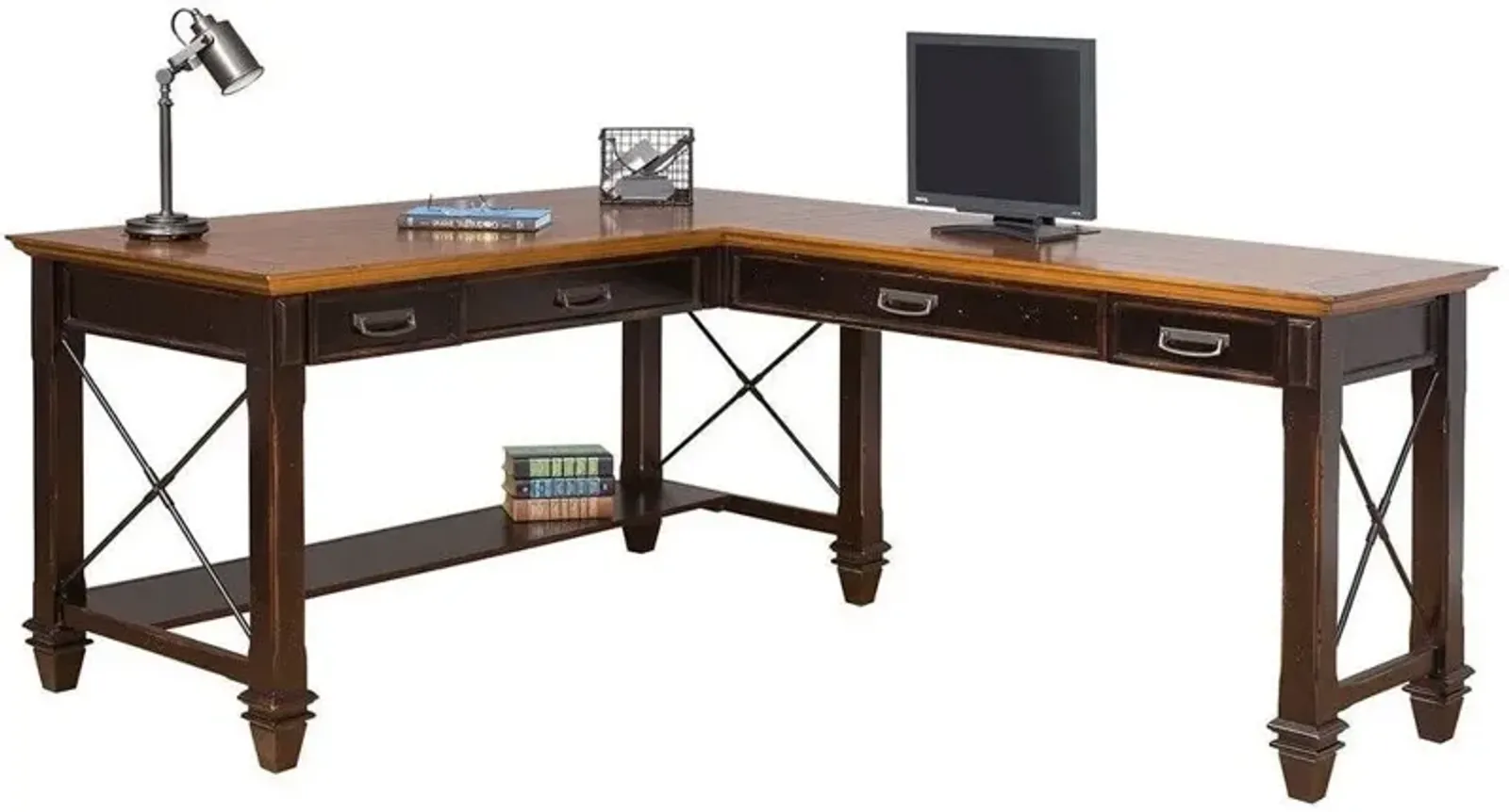 Martin Furniture Hartford L-Desk 