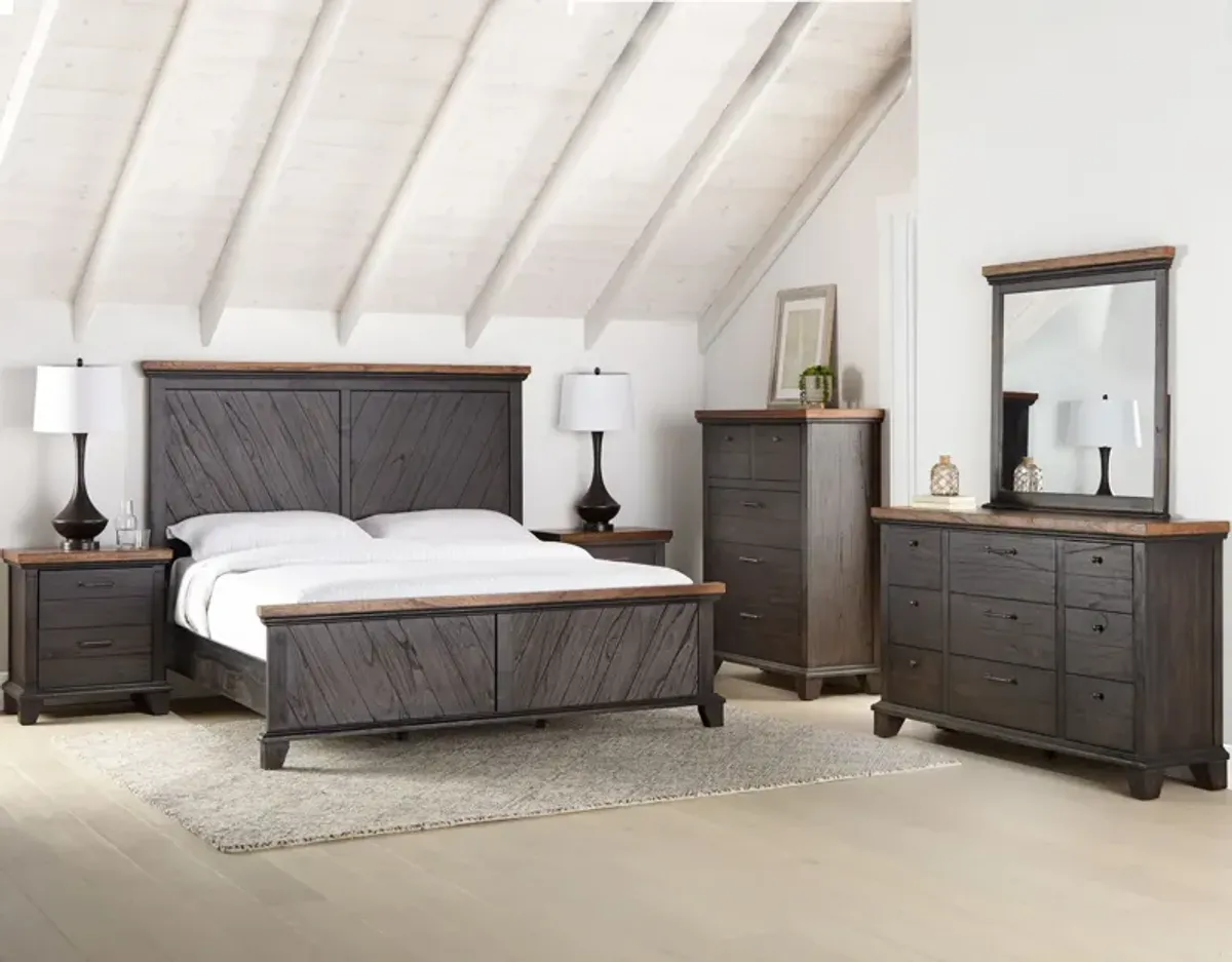 Crawford Street CABIN (BROWN) QUEEN BED