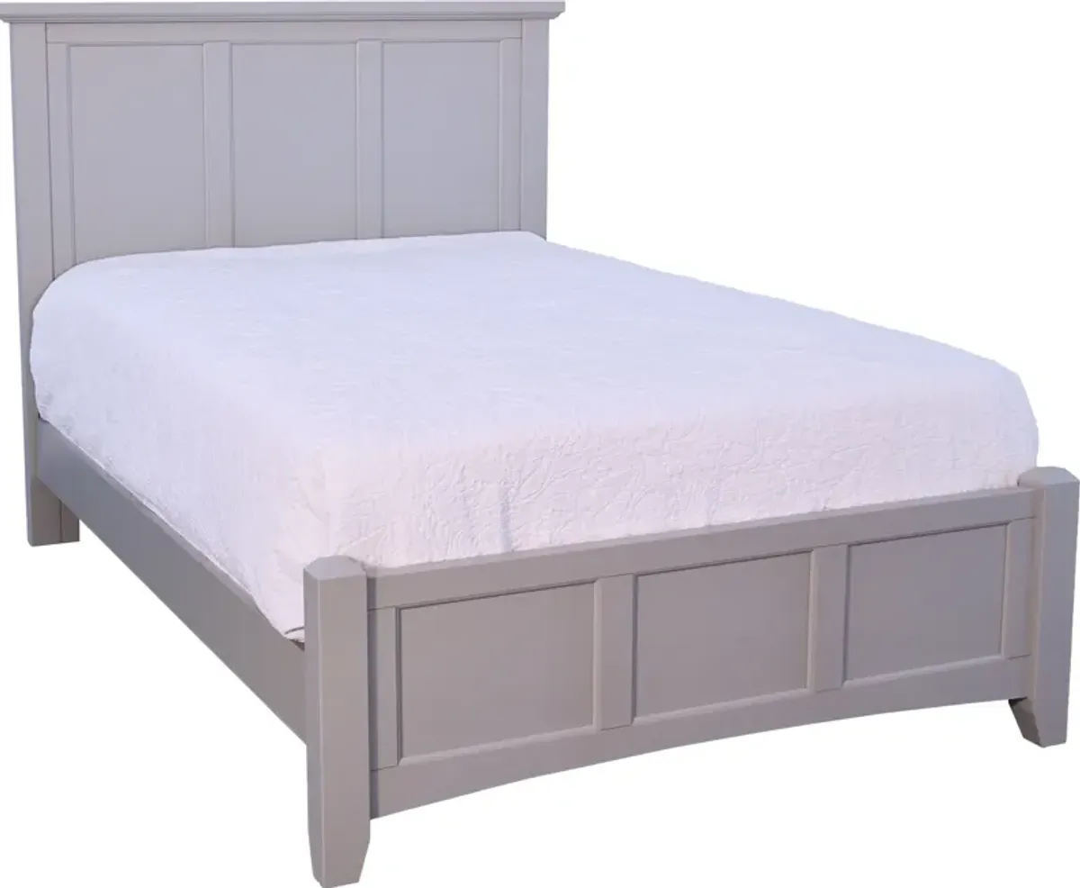 Vaughan-Bassett Furniture Company BONANZA FULL BED-GRAY