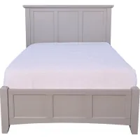 Vaughan-Bassett Furniture Company BONANZA FULL BED-GRAY