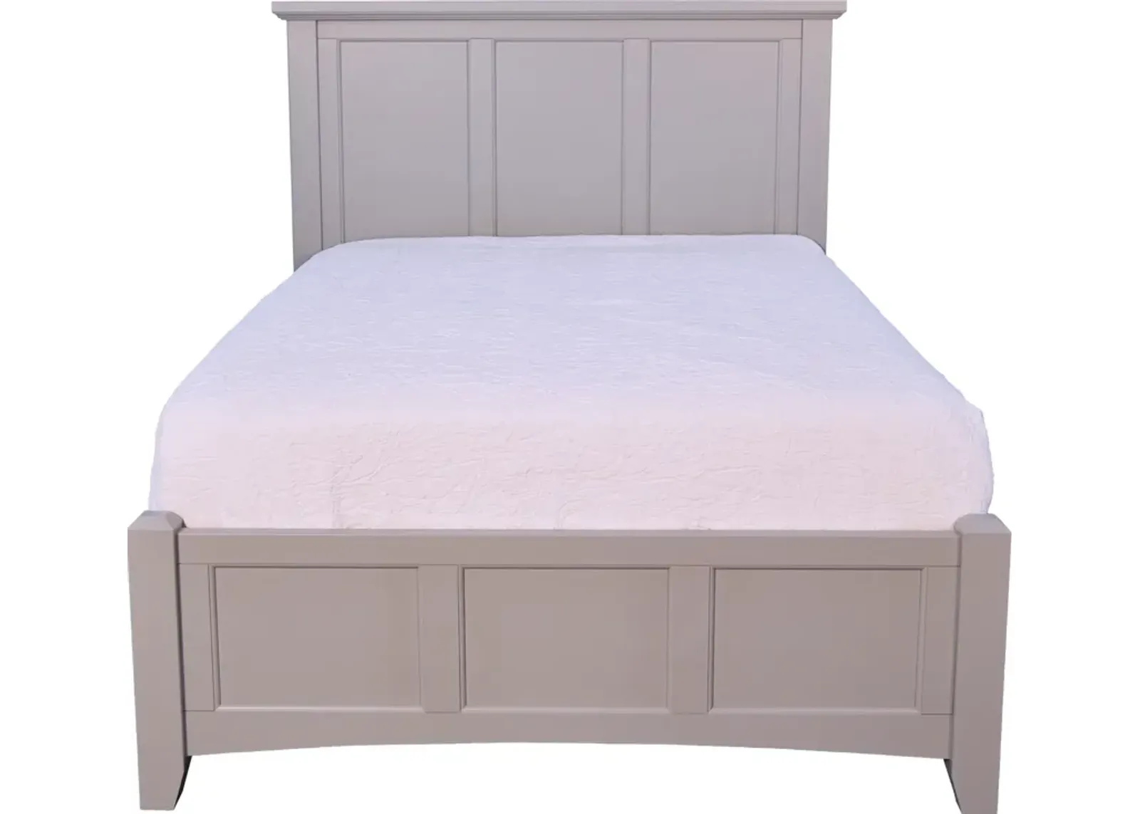 Vaughan-Bassett Furniture Company BONANZA FULL BED-GRAY