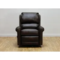 Smith Brothers 720 LEATHER SWIVEL GLIDER RECLINER
