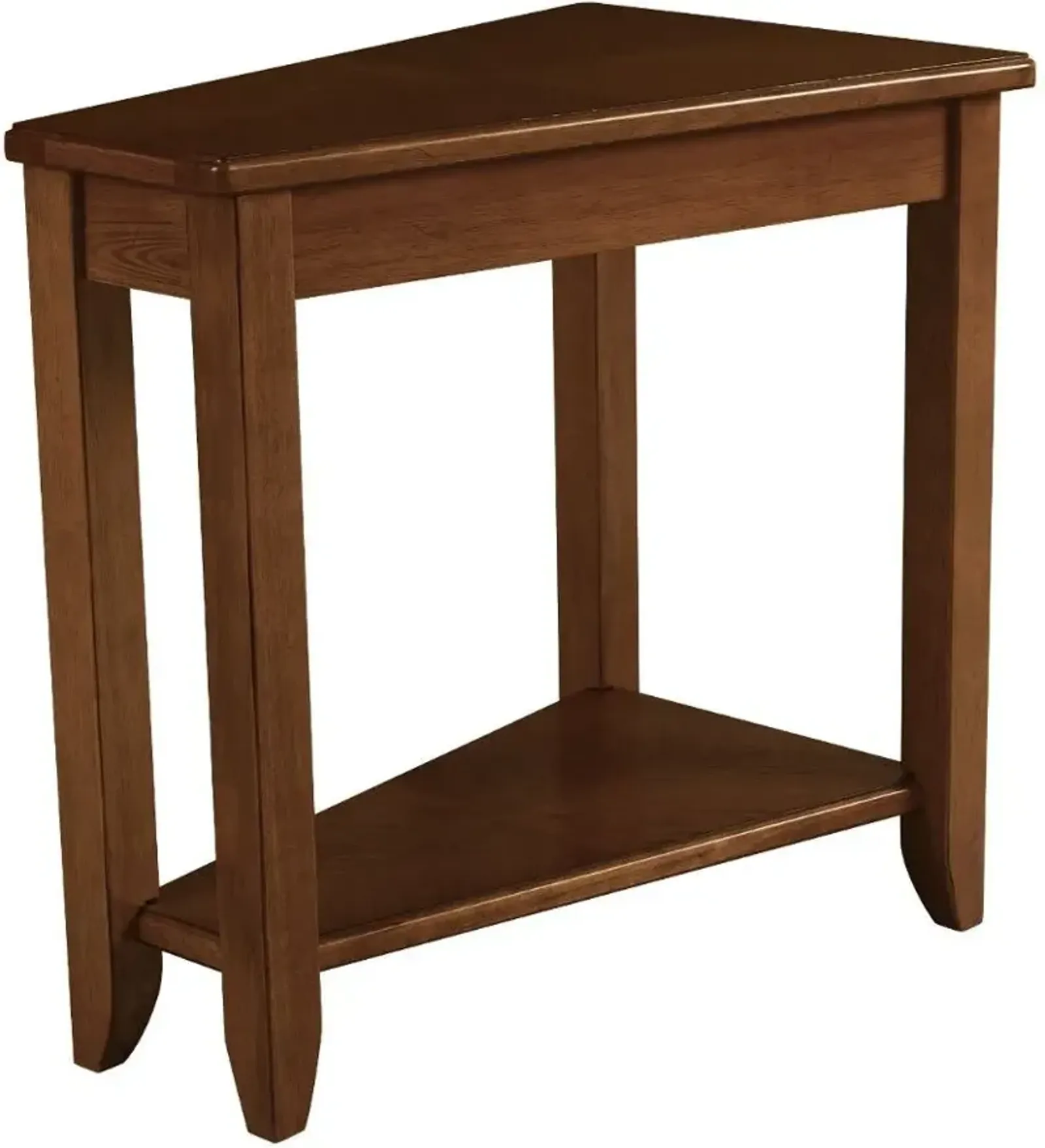 Hammary OAK WEDGE CHAIRSIDE TABLE