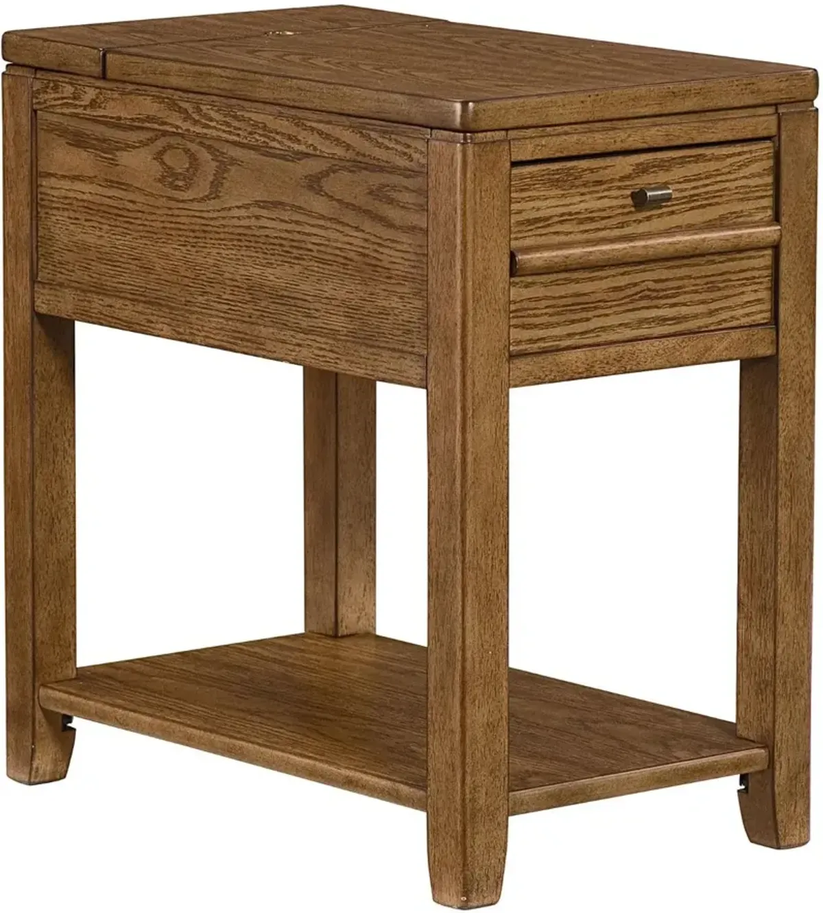 Hammary OAK CHAIRSIDE TABLE