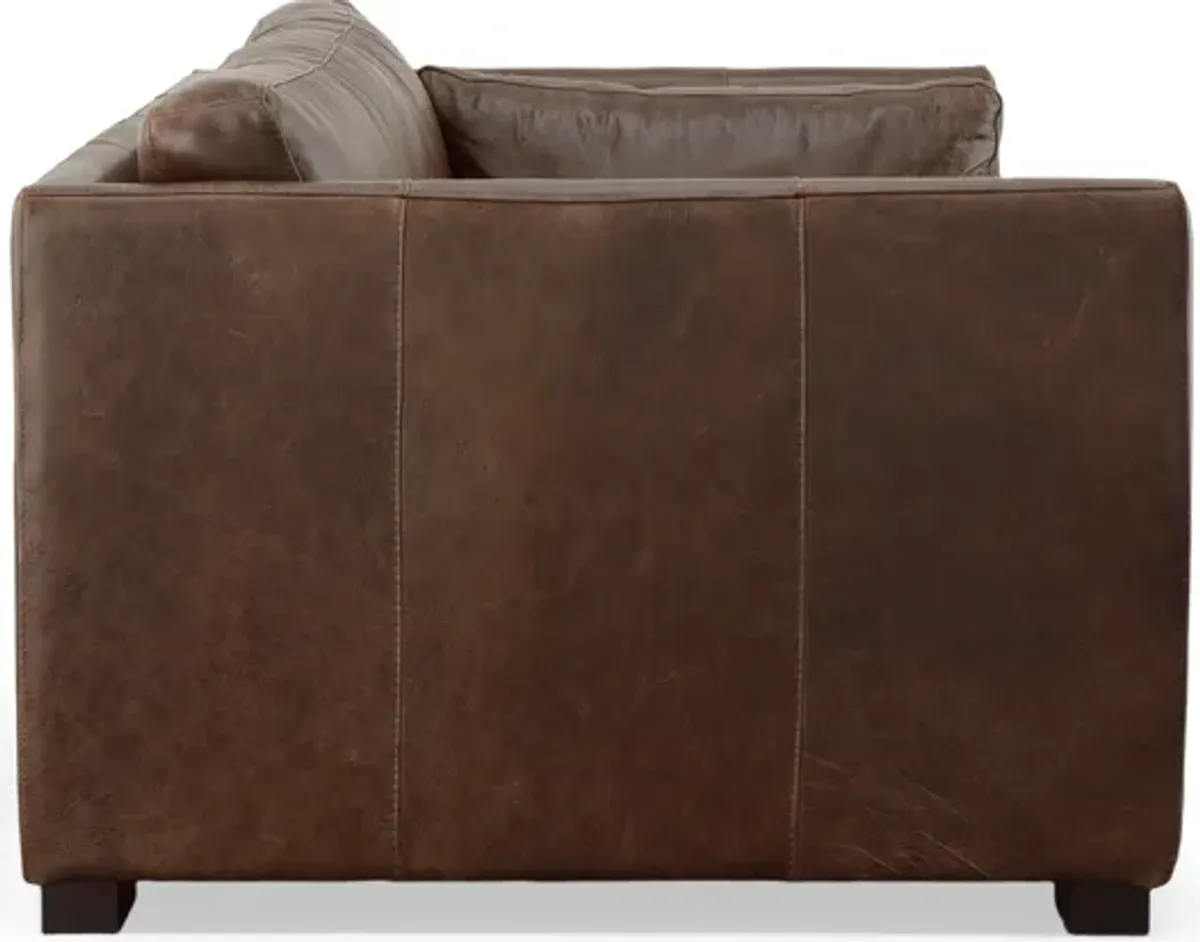 Bella Casa MILES LOVESEAT-CHESTNUT