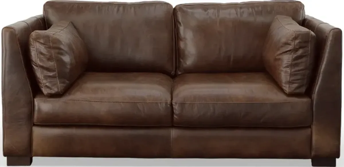 Bella Casa MILES LOVESEAT-CHESTNUT