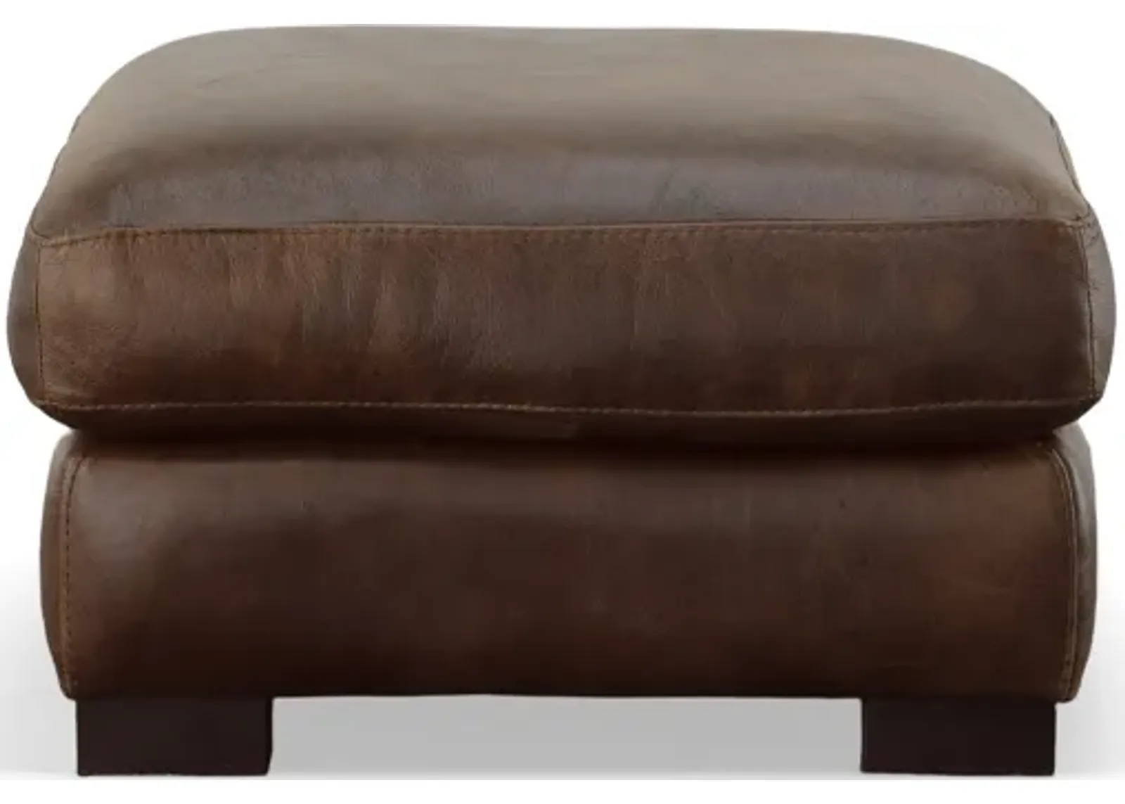 Bella Casa MILES OTTOMAN-CHESTNUT