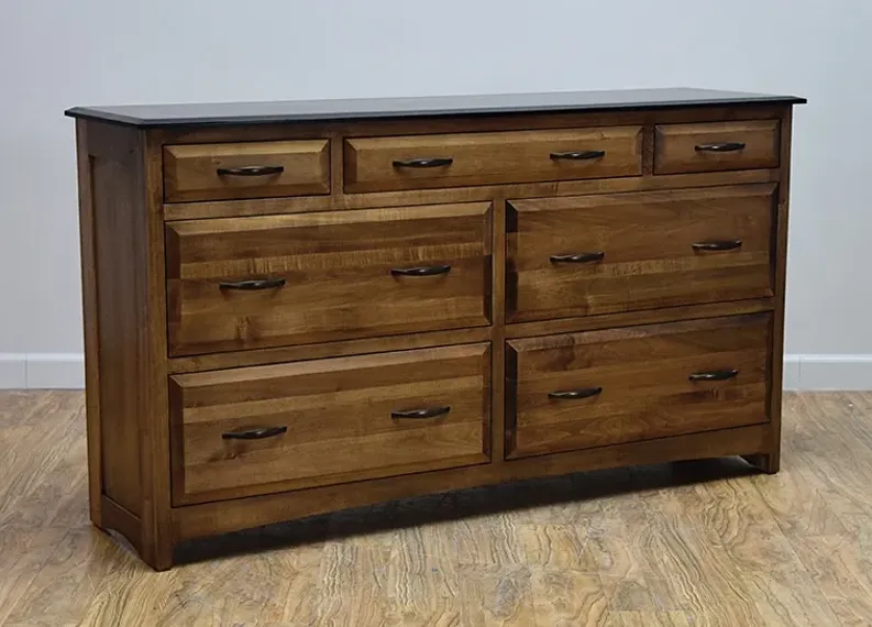 Daniel's Amish SIMPLICITY 7-DRAWER DRESSER