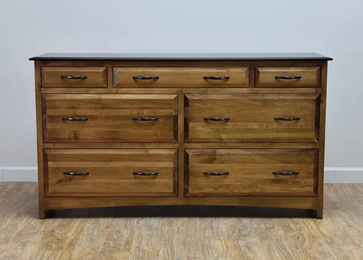 Daniel's Amish SIMPLICITY 7-DRAWER DRESSER