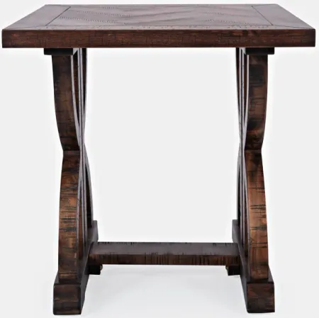 First Avenue BURLY END TABLE