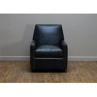 Freestyle DOVE LEATHER ACCENT CHAIR