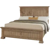 Vaughan-Bassett Furniture Company CARLISLE CORBEL KING BED