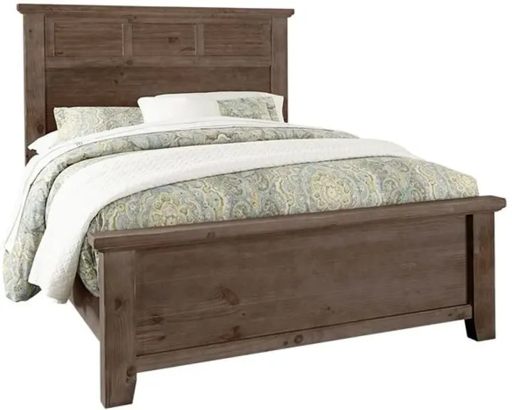 Vaughan-Bassett Furniture Company SAWMILL LOUVER KING BED