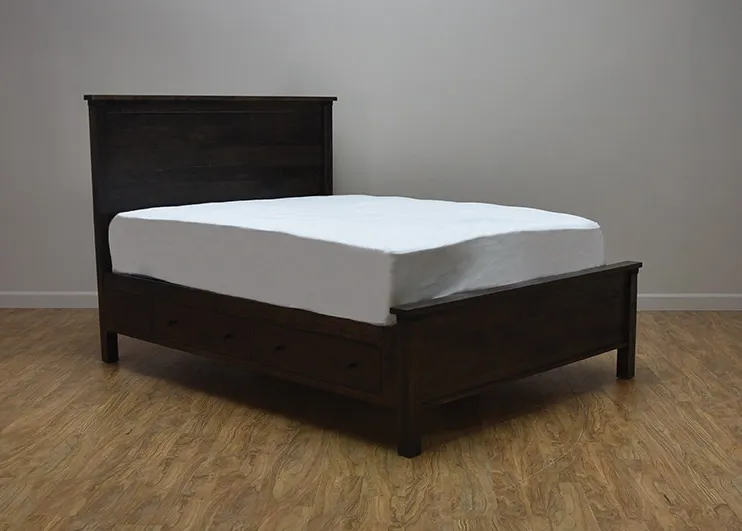 Daniel's Amish GREENFIELD QUEEN STORAGE BED