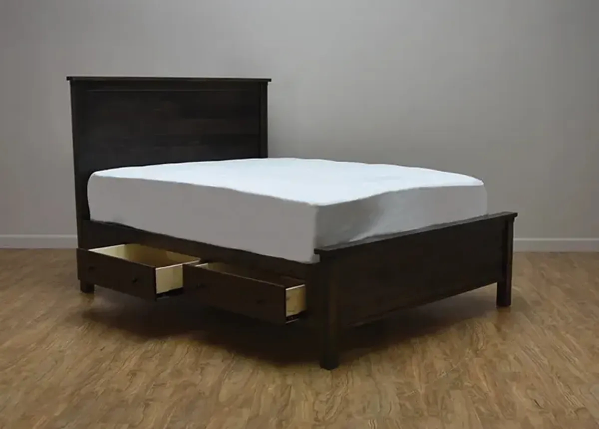 Daniel's Amish GREENFIELD KING STORAGE BED