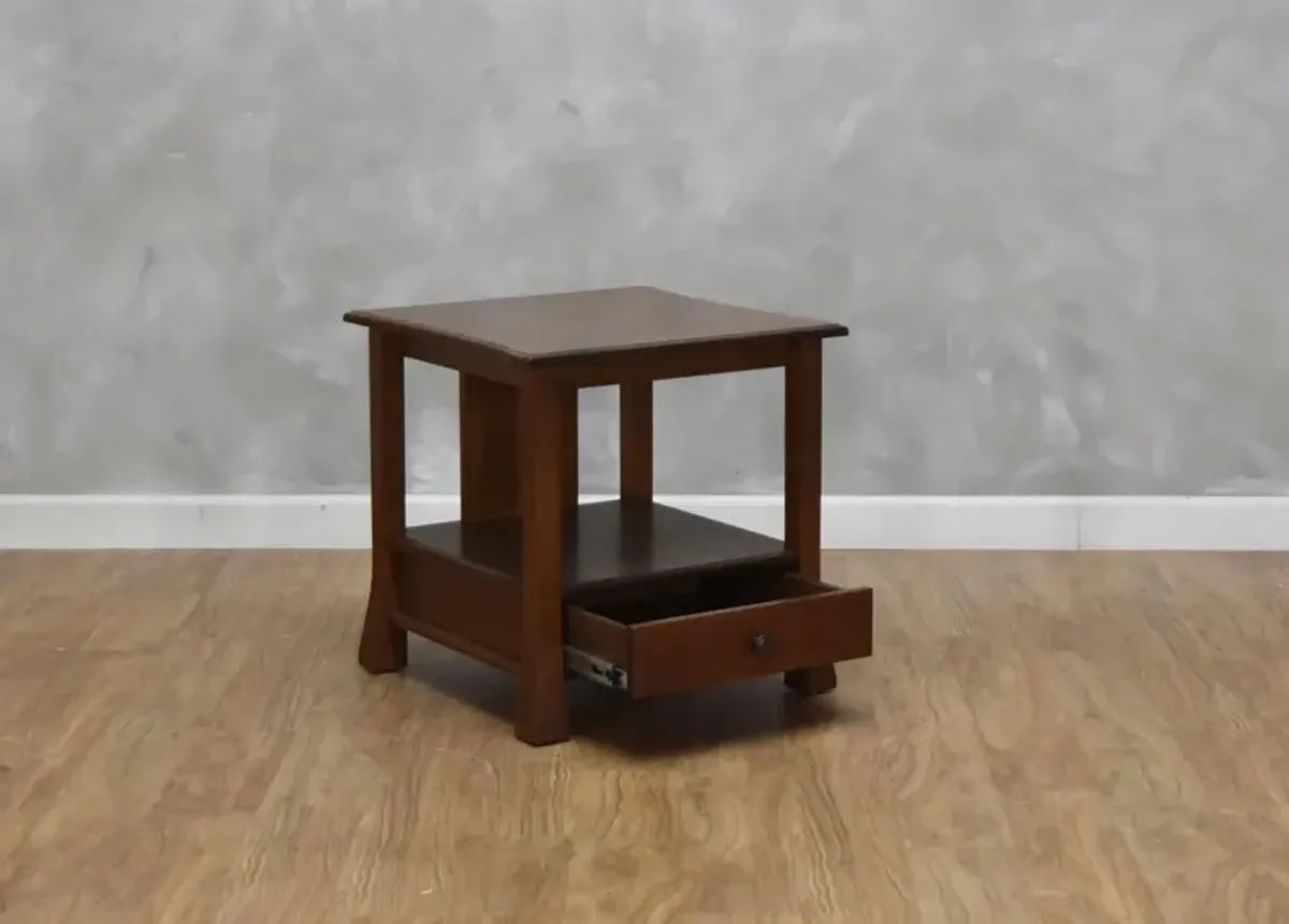 Hopewood  Willow Square End Table