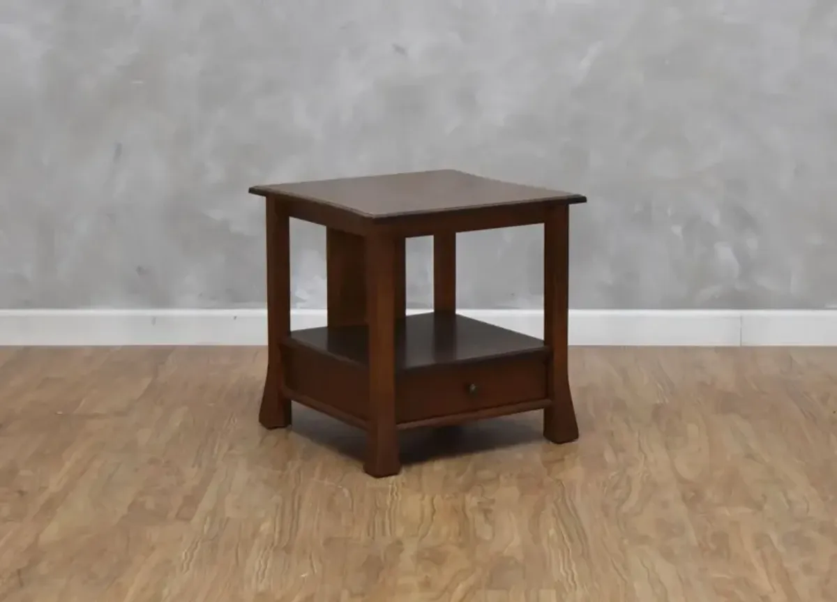 Hopewood  Willow Square End Table