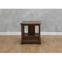 Hopewood  Willow Square End Table