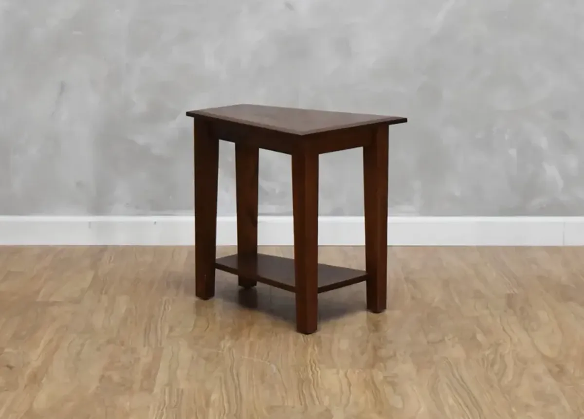 Hopewood  Deluxe Shaker Wedge End Table