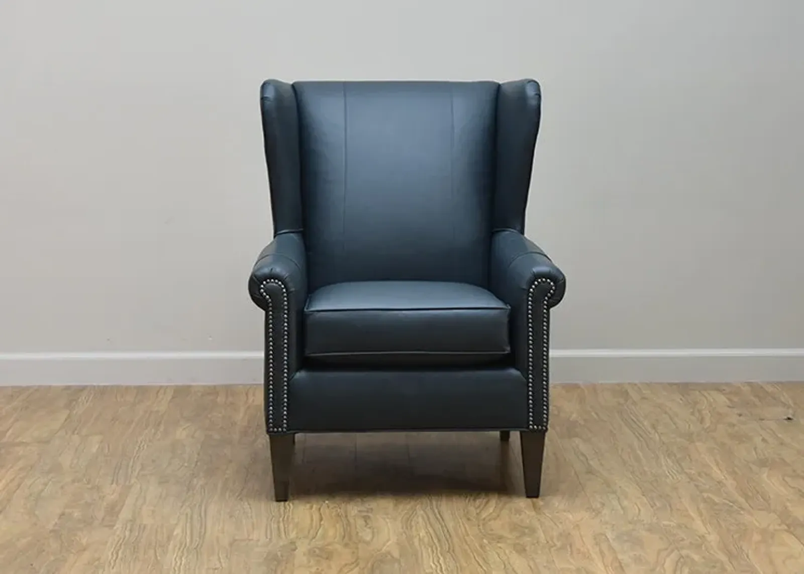 Smith Brothers 505 LEATHER WING CHAIR