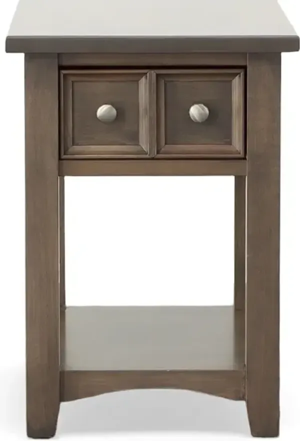 Hopewood  OPEN GARNET 17" END TABLE