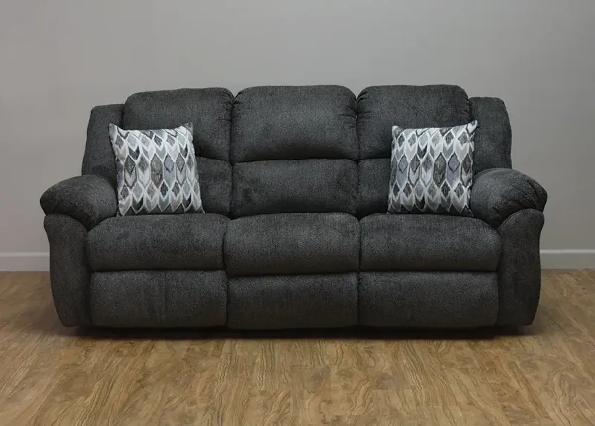 HomeStretch NEWPORT RECLINING SOFA-CLOVE