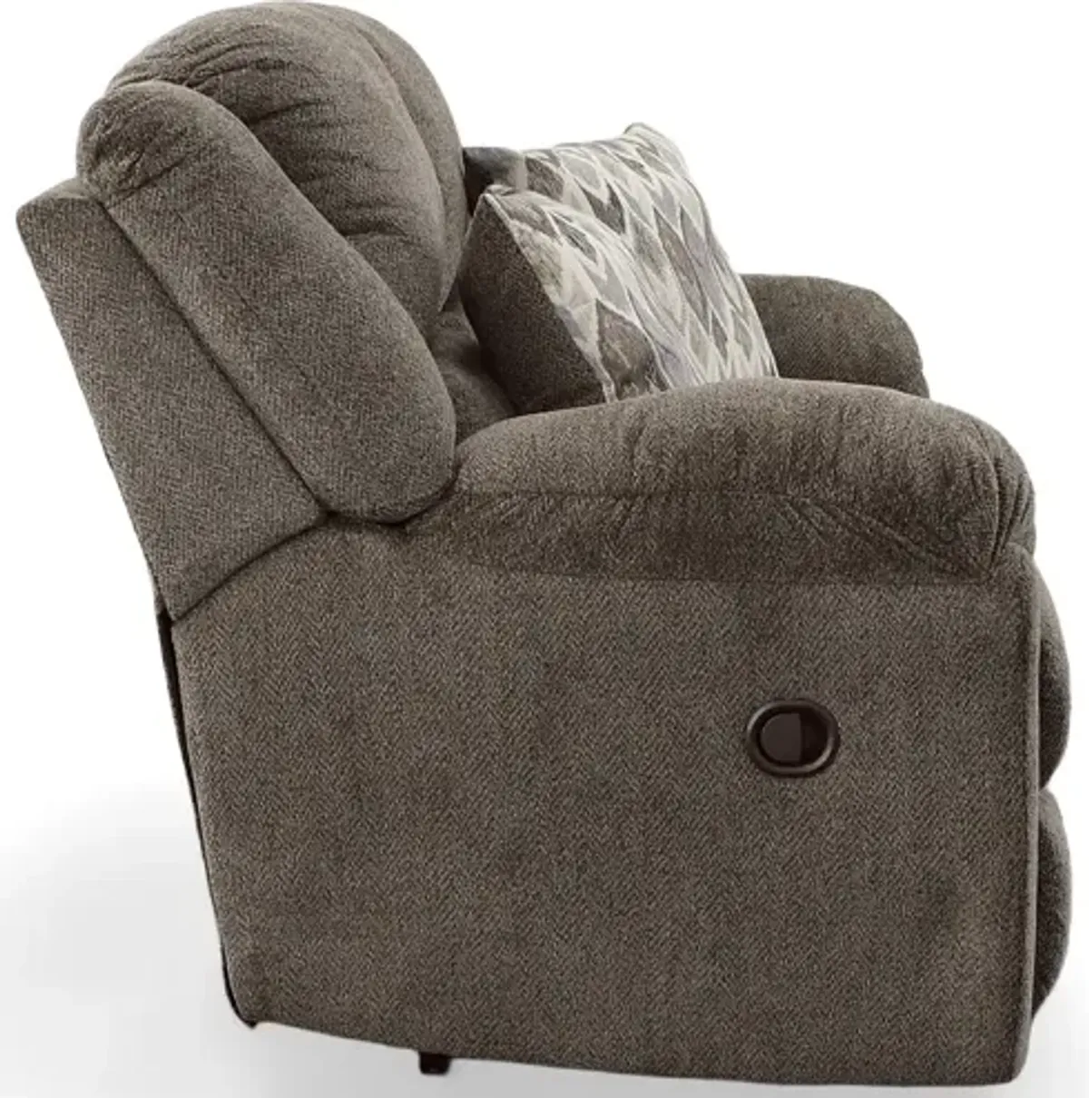 HomeStretch NEWPORT RECLINING LOVESEAT-CLOVE