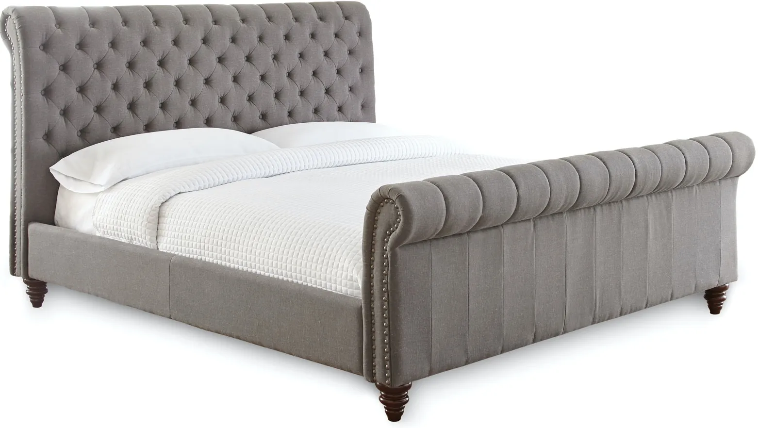 Crawford Street BILTMORE QUEEN BED-GRAY