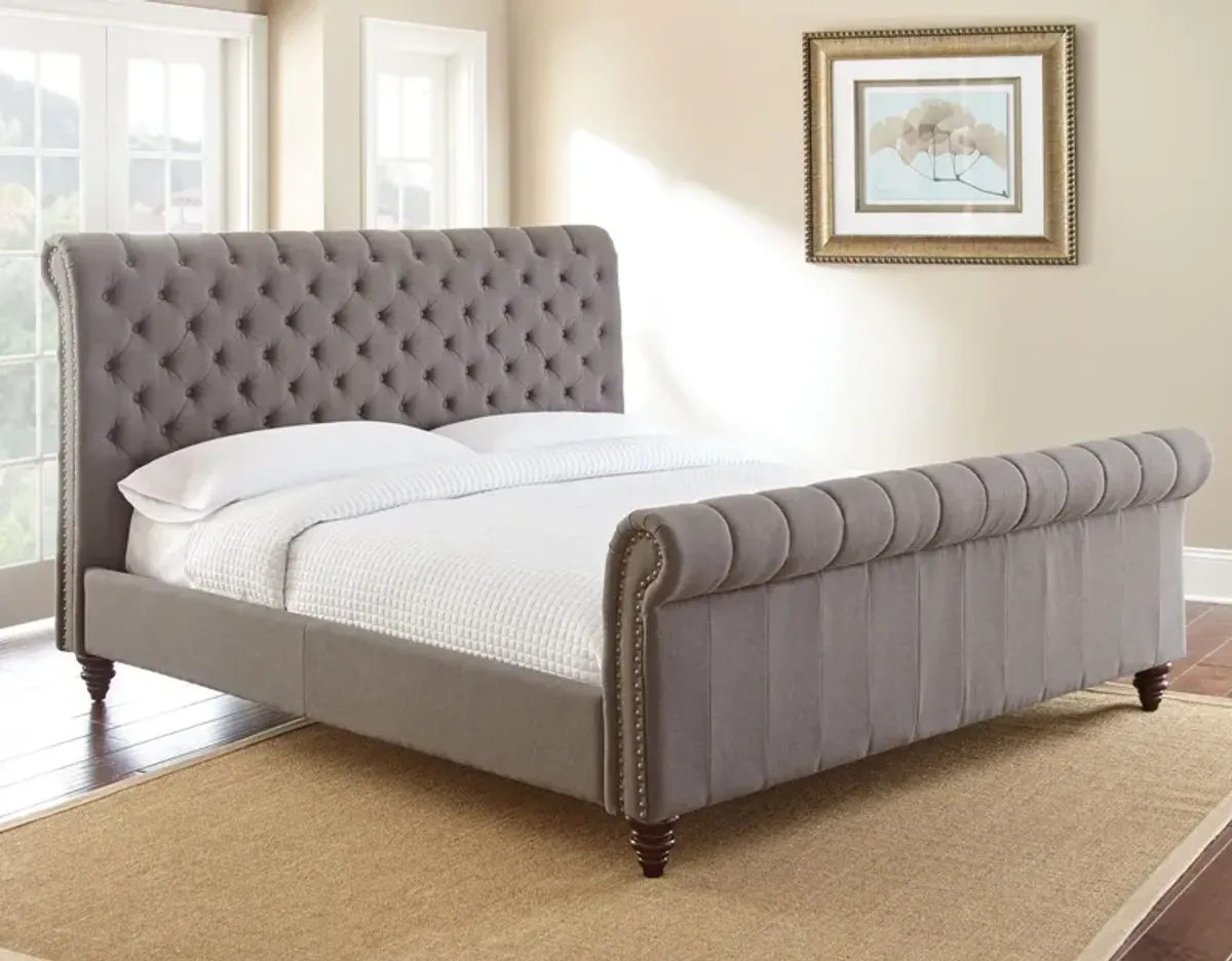 Crawford Street BILTMORE QUEEN BED-GRAY