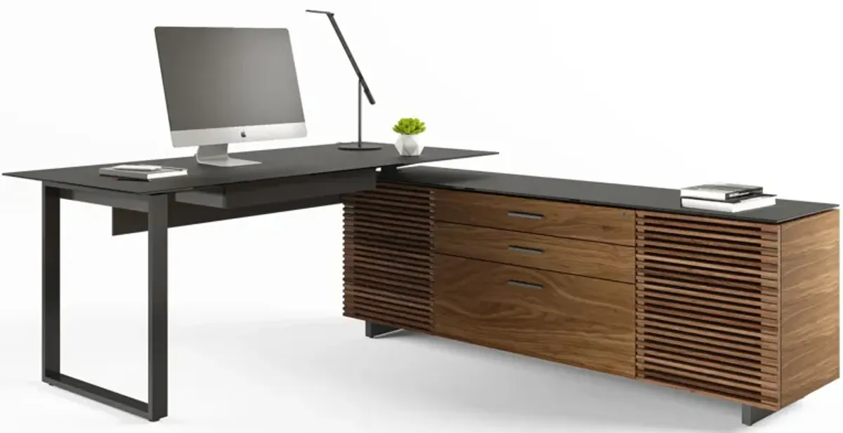 BDI Corridor L-Desk 