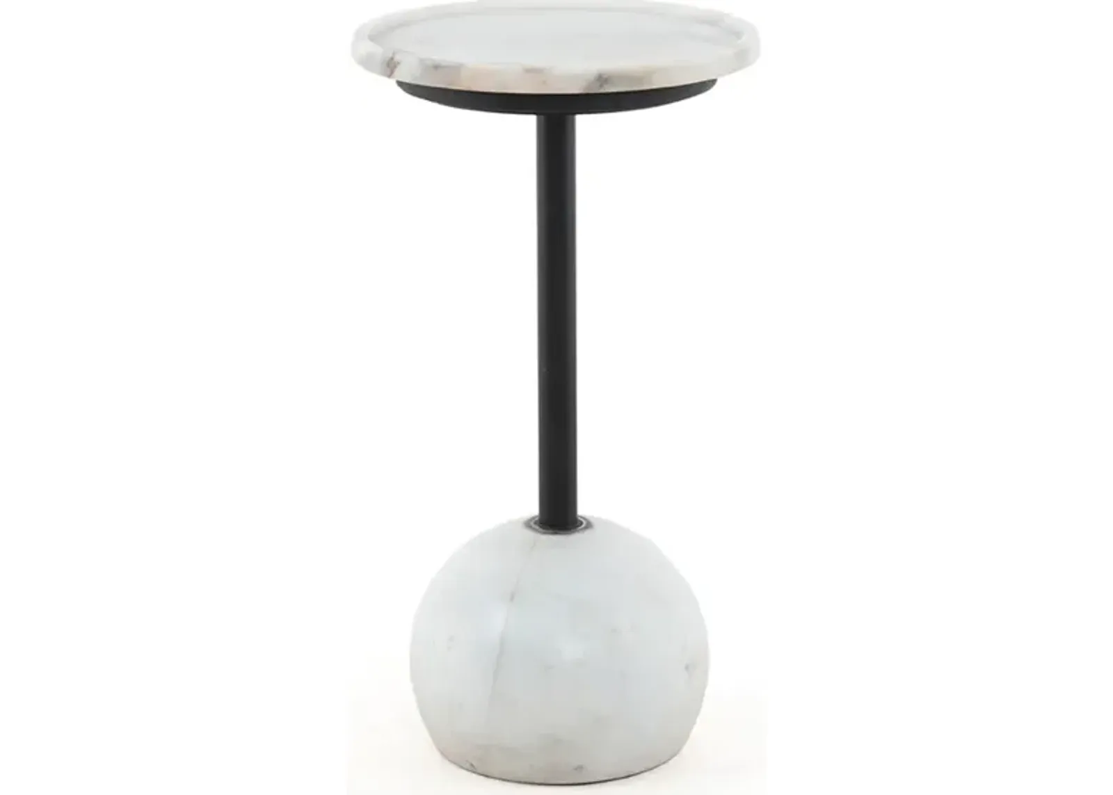 Four Hands VIOLA ACCENT TABLE-WHITE