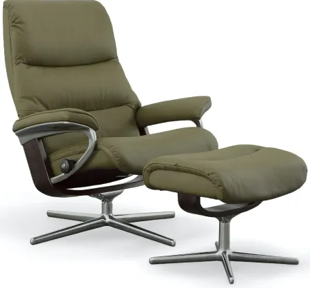 Stressless by Ekornes VIEW II LARGE CHAIR/OTTO