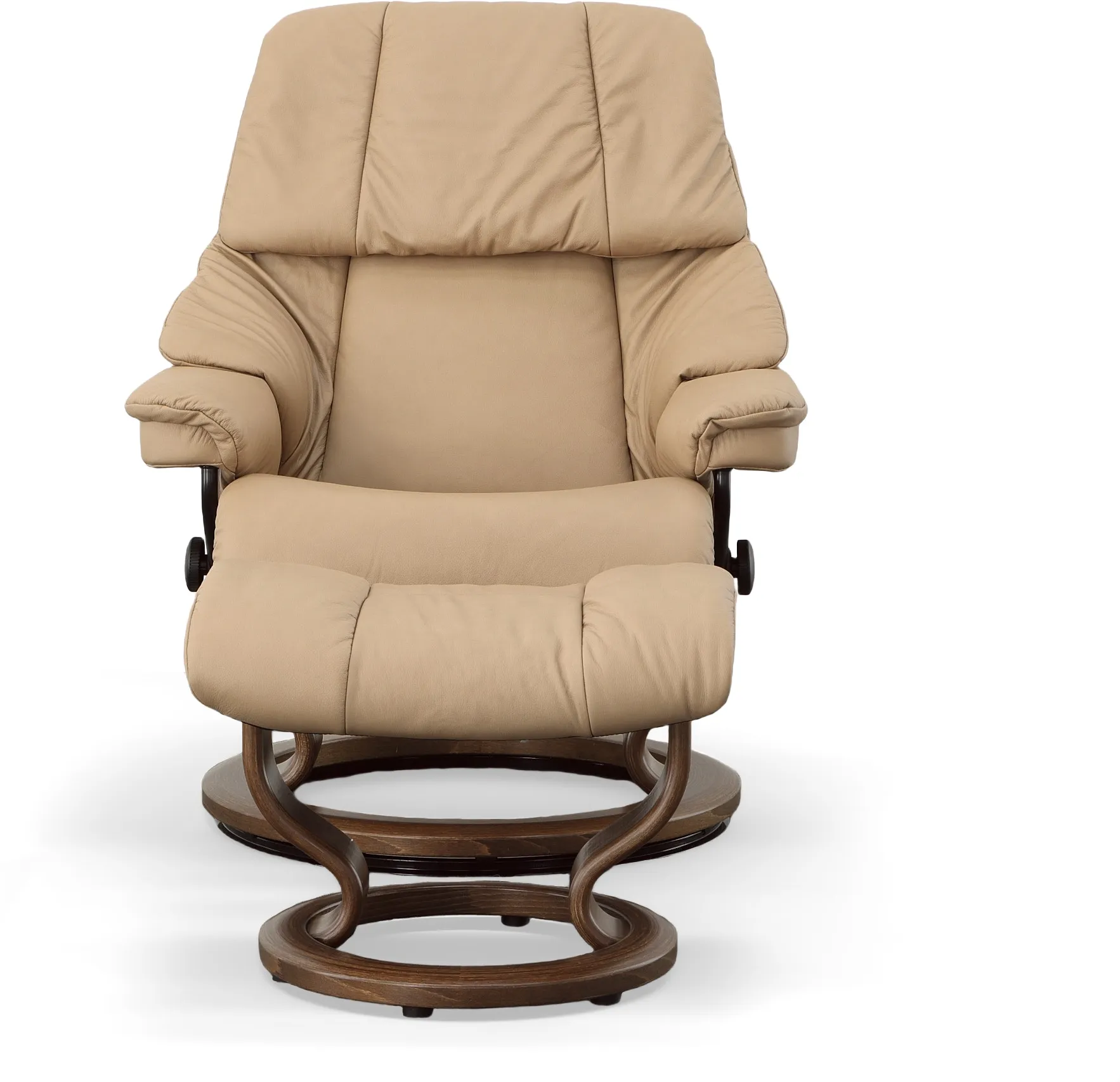 Stressless by Ekornes RENO II MEDIUM CHAIR/OTTO