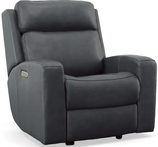 Flexsteel CODY POWER 2 GLIDER RECLINER-BLUE