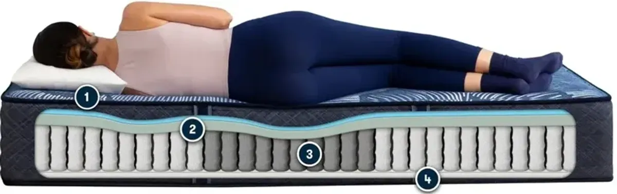 Serta EUPHORIC KING PLUSH HYBRID MATTRESS ONLY