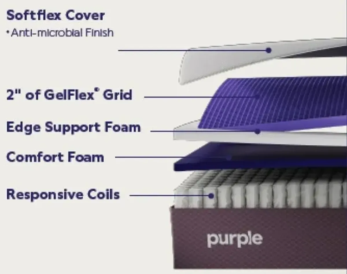 PURPLE RESTORE FULL FIRM MATTRESS ONLY