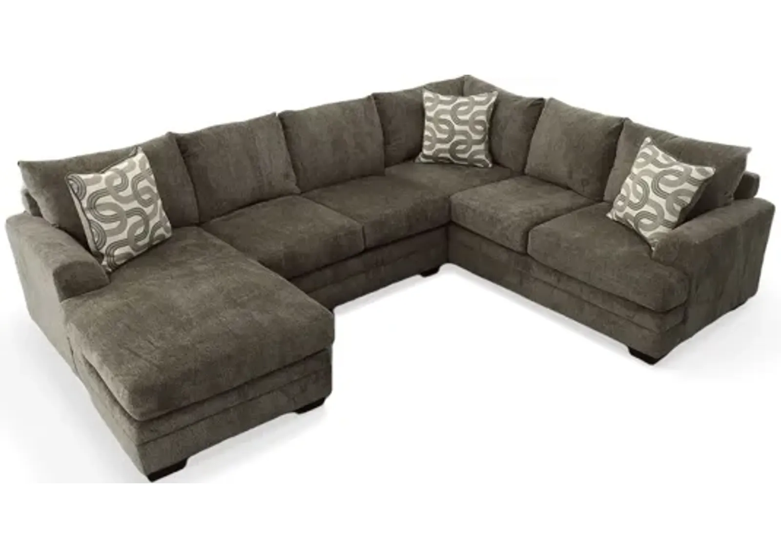 Behold BAILEY 2 PIECE SECTIONAL-CHARCOAL