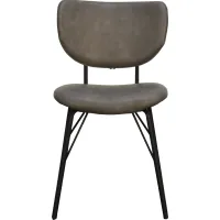 First Avenue LOMBARD DINING CHAIR-GREY